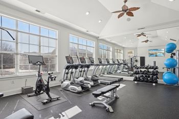 State-of-the-art fitness center